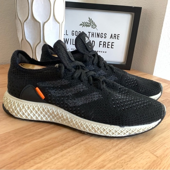 Adidas Innovative Future craft 4D Runner Black Size 5.5 - Picture 2 of 14